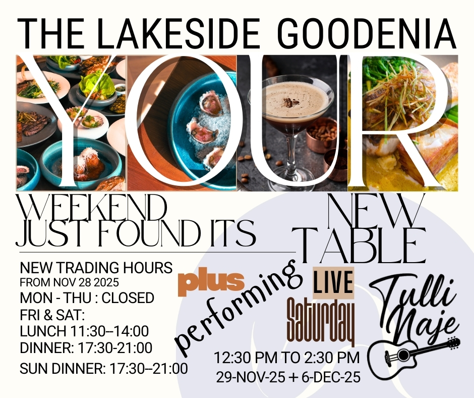 The Lakeside goodenia plus Tulli Naje